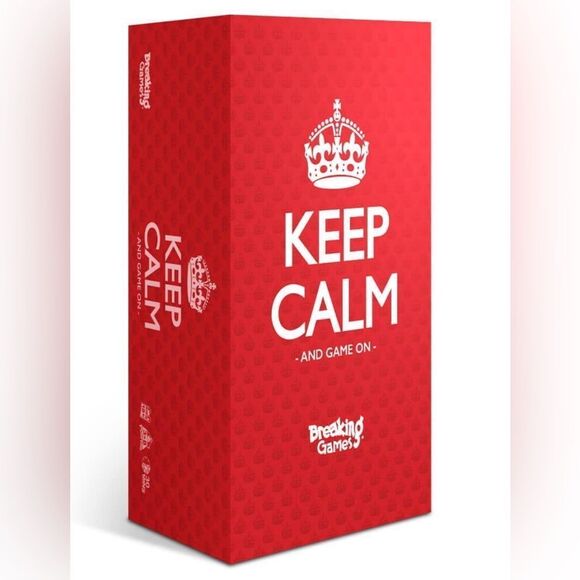 Breaking Games Keep Calm and Game On Card Game For Adults Party Game. NEW. - Picture 1 of 8